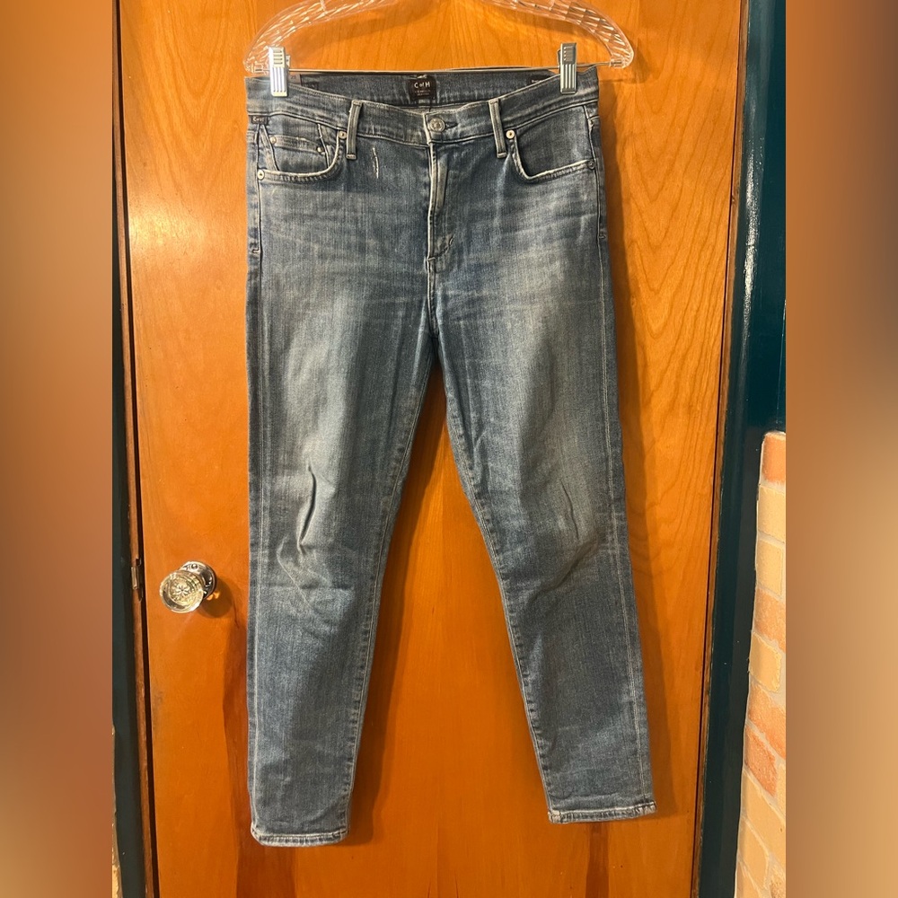 Citizens of Humanity Rocket Crop High Rise Skinny Jeans